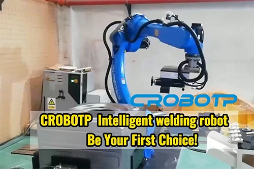 What About The High-risk Work? Don't Worry. CROBOTP Welding Robot-- Your Firs...